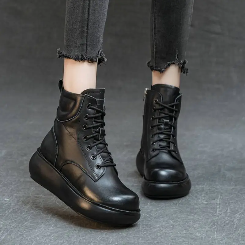 Fashionable Retro Martin Boot-6