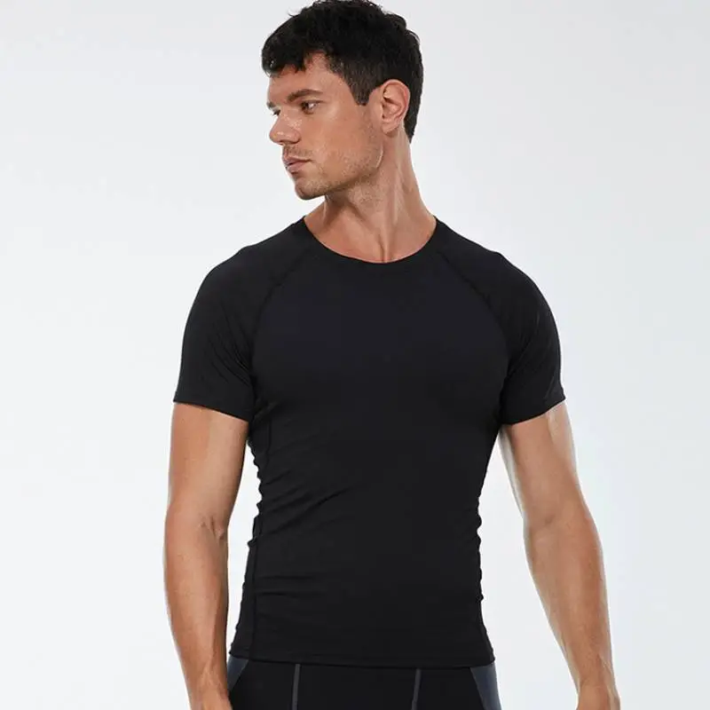 Sporty Plain Polyester Fitness Clothing-6