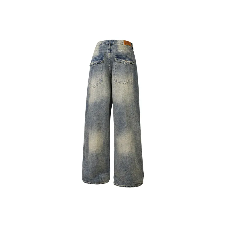 Basics Loose Jeans-1