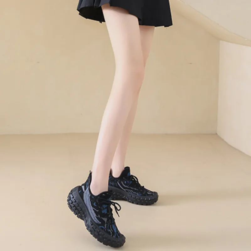 Fashion Breathable Chunky Sneakers-1