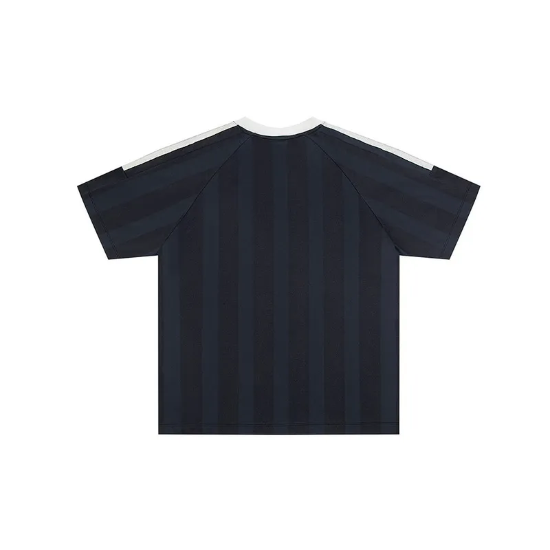 Retro Trendy Brand Loose Sports T Shirt-3