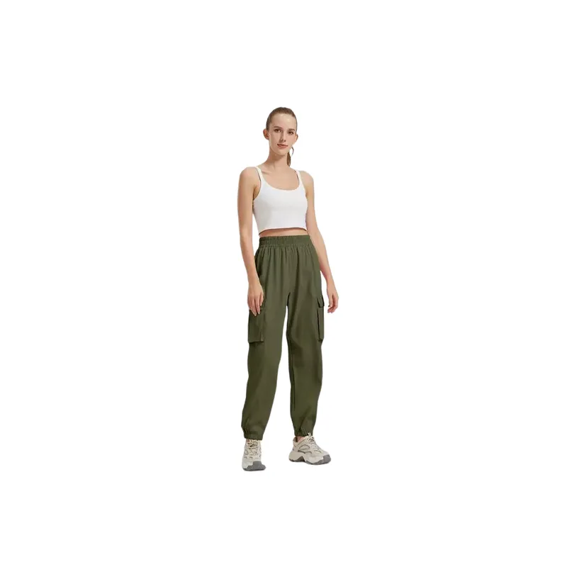 Loose Casual Cargo Pants-0
