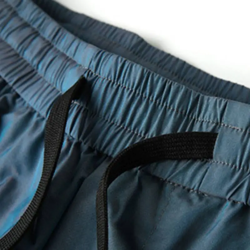 Casual Large Pockets Blended Synthetic Fabrics Cargo Shorts-7