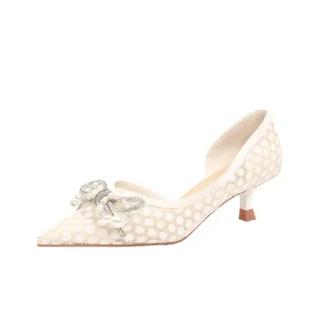 Fashionable Bow High Heels