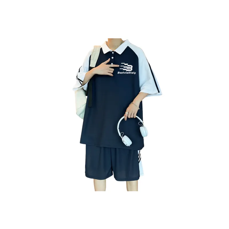 Shirt and Shorts Student Suit-4